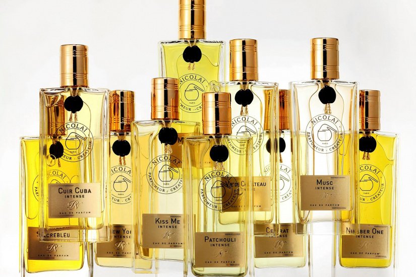 Linea completa dei profumi Nicolai